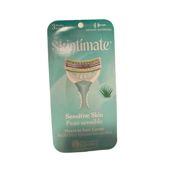 Skintimate Sensitive Skin Disposable Unscented Flex Blades 4 CT - Picture 1 of 2